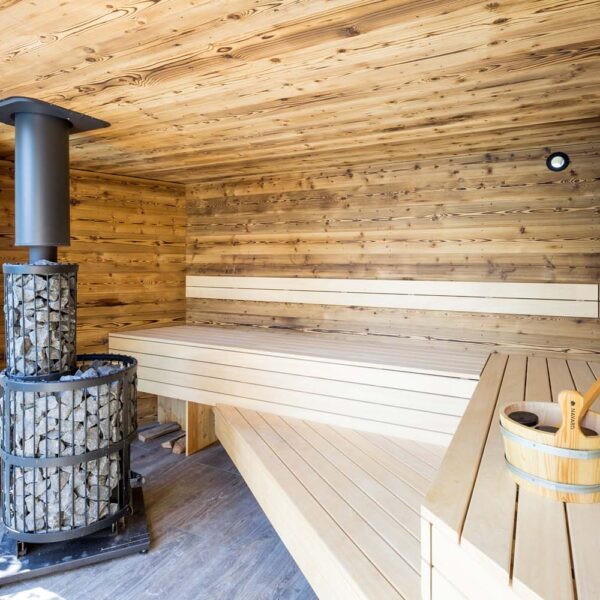 Pool, Wellness, Holzofen-Sauna